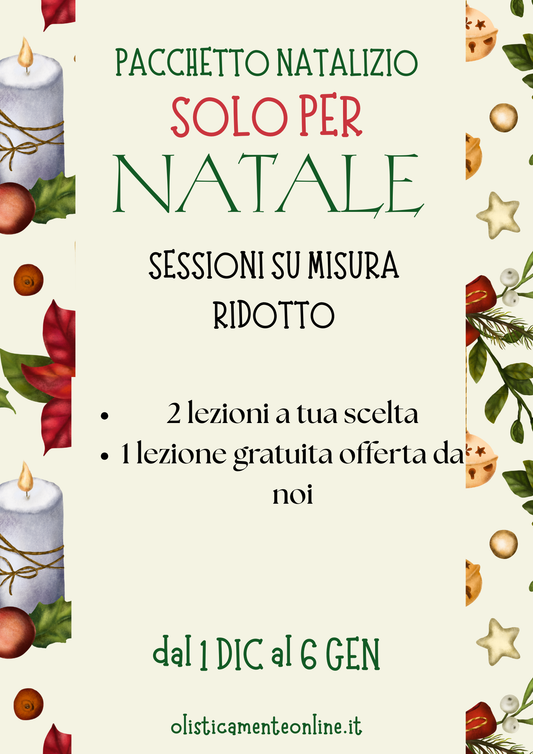 Pacchetto: SESSIONI SU MISURA RIDOTTO
