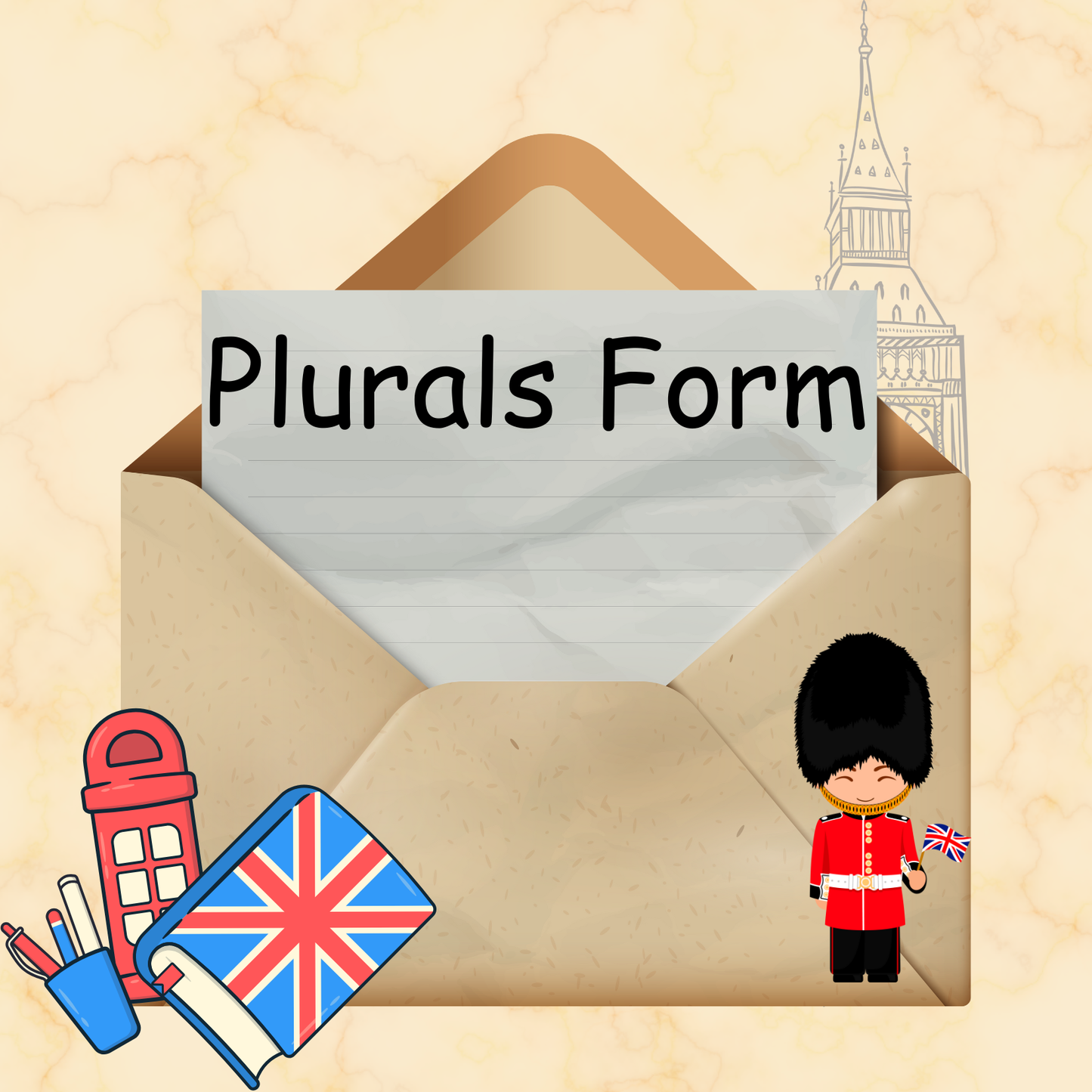 English Plurals Chart